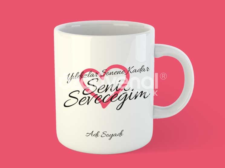 Sevgililer Günü Hediyesi Kupa Bardak