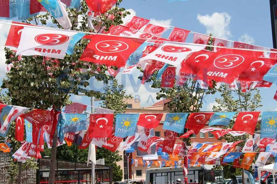 2023 Seçimi İçin Parti Bayrakları - Özgüvenal Bayrak