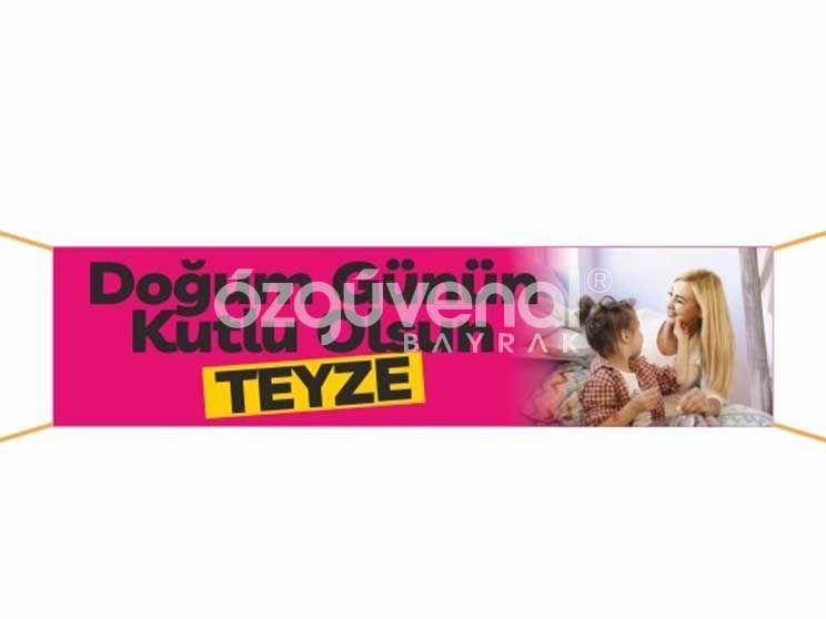İlginç Doğum Günü Hediye Pankart