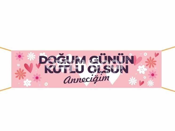 İlgi Çekici Doğum Günü Hediye Pankartları Bursa
