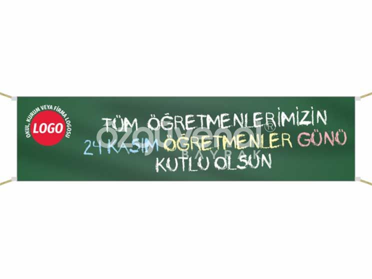 Öğretmenler Günü Hediyeleri Pankart